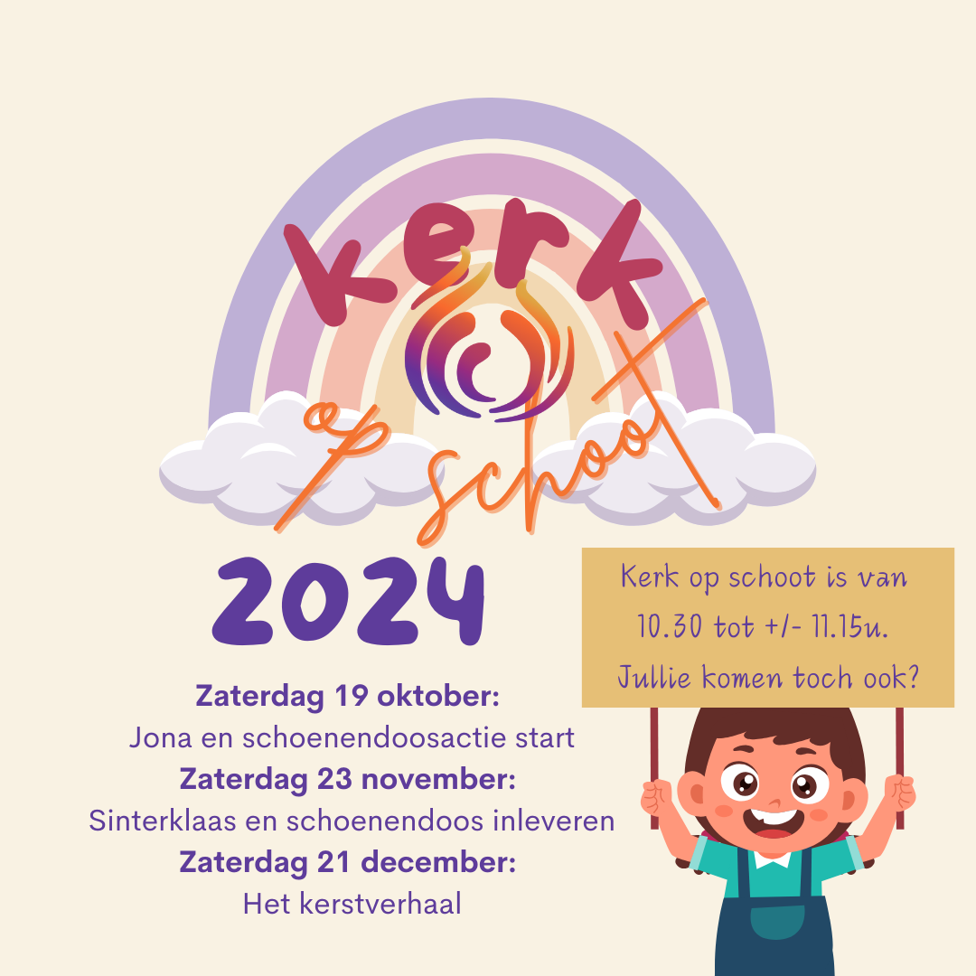 kerk op schoot data (maandag 14 oktober)